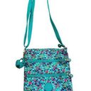 Kipling  Keiko Crossbody Bag Field Floral Travel With Charm 3 Zip Photo 0