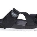 Chacos Chaco Lowdown Slide Adjustable Sandals Black and White Photo 1