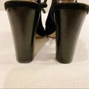 Tahari  Black Suede MEG Ankle Wrap PeepToe Heeled Bootie Size 7. Photo 9