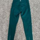 Sweaty Betty  Therma Running Leggings 7/8 High Rise Pockets Dark Green Size XXS Photo 4