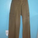 United Colors Of Benetton Vintage 80's Benetton Cotton Wide Leg Cargo Pant Light Brown Size 42 Fits 4-6 Photo 1