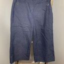 St. John  Sport Wide‎ Leg Capri Jeans Photo 0