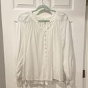 Garnet Hill Swiss Dot Poet blouse size Small Photo 9