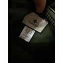 Tuckernuck  leather and shearling beckham reversible vest green size Large Photo 3