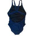 Nike  HydraStrong Fastback Racerback One Piece Swimsuit Midnight Navy Blue Size 8 Photo 6