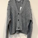 Vince  Cable Knit Chunky Cardigan Wool Cashmere XL Photo 2