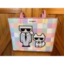 Karl Lagerfeld  Paris Maybelle Tote Shoulder Bag Multi Colorblock Cool Cat nwt Photo 1