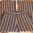 ZARA  trafaluc stretch pants wide legs casual striped Photo 0