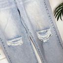 Vintage Blue J.ING High Waisted  Distressed Wide Leg Jeans Photo 1