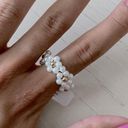 Francesca's NWT  beaded ramona flower ring Photo 0