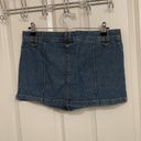 Xhilaration  Low Rise Denim Skort Photo 3