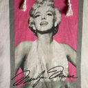 Marilyn Monroe  White Large Cropped Hoodie Photo 1