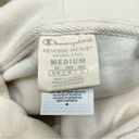 Champion Reverse Weave Natural State Cropped Hoodie Off White Cream Medium NWT Photo 11