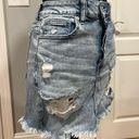 American Eagle Vintage Denim Mini Skirt  Size 10 Photo 4