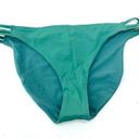 Roxy  Junior Women's Green Beach Classics Bikini Swim Bottoms Size S NWT Photo 0