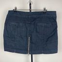 Juicy Couture  Dark Blue Denim Mini Jean Skirt Photo 4