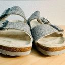 Birkenstock  Arizona Happy Lamb Comfort Wool Size 40 Gray women’s 9 men’s 7 Photo 9