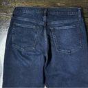 Banana Republic  Premium Denim High-Rise Straight Leg Frayed Hem Cutoff Jeans Photo 7