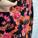 No Bo  Corduroy Floral Pants Size XL No Boundaries High Rise Flare Leg Cropped Photo 7