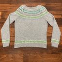 st. john's bay Vintage  Angora Rabbit Hair Pullover Sweater Gray Women’s Size L Photo 6