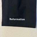 Reformation  Tote Bag Black 13x12.5” Photo 1