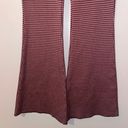 Aerie Red Pink Houndstooth Flare Pants Size S NWT! Photo 1