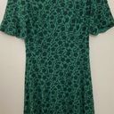 Alexis Boden  Jersey Dress In Green Enchanted Vine Size 4 Fluted‎ Sleeves Photo 0