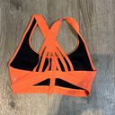 Sweaty Betty  Orange Circuit Zip Up Sports Bra Photo 3