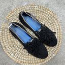 Rothy's Rothy’s Merino Tassel Flats Shoes Loafers in Black Diamonds Size 8 Photo 3