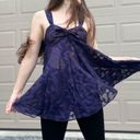 Victoria's Secret Vintage 90s Goth Glam Victoria’s Secret Gold Label Babydoll Sheer Slip D… Photo 2