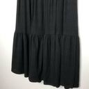 See You Monday  Flowy Tiered Little Black Dress S Photo 9