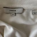 Vince  OFF-WHITE SIDE-TIE MINIDRESS XS X-Small Cotton Jersey Dress Photo 7