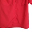 American Vintage Vintage Foxmoor Red Button Down Collared Shirt S Photo 3