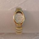 Vintage‎ Elgin Twotone Gold & Silver Quartz Watch Photo 6