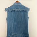 Akris Punto  Sleeveless Washed Denim Jumpsuit with Bootcut Leg Photo 5