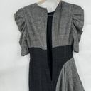 Amur Dress Women 0 Grey Black Uma Wool Blend Dark Academia RTR MSRP:$230 Photo 6