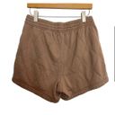 Abercrombie & Fitch Tan Quilted Sweat Shorts Photo 3