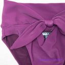 Beach Riot NEW  x Free People Emma swim bikini bottom in Plum, size S Photo 8