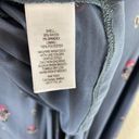 Cynthia Rowley  NWT Blue Faux Wrap Jersey Knit Maxi Skirt Pink Floral Print Sz S Photo 5