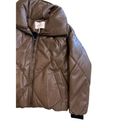 BCBGeneration  Cocoa Winter Puffer Jacket Coat Size Medium NEW Photo 2