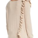 Elizabeth and James  - Odell Ruffled Sweater - champagne color Photo 1