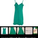 H&M Green Stretchy Mini Dress-Size XL Photo 7