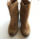 Sam Edelman  Perry‎ Distressed Suede Ankle Boots Womens Size 6 whiskey brown Tan Photo 5