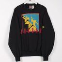 Nike Jordan 90’s RARE  Graphic Sweatshirt Black Large Photo 4