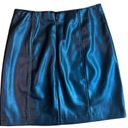 Abercrombie & Fitch  Vegan Leather Mini Skirt Black Size XSmall Photo 9