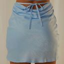 Peppermayo Sky Blue Mini Skirt Photo 1