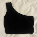 SheIn Black one shoulder top Photo 0