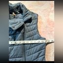 Calia by Carrie  Underwood Asymmetrical Zip Quilted Puffer Vest Gray Sz Xsmall Photo 4