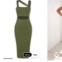 Zaful Green Cut Out Dress  Photo 0