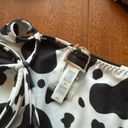 Cow print Dipped in Blue Bikini White Size XS Photo 2